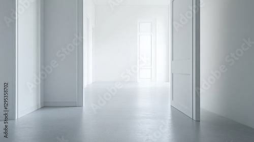 Executive departures with an empty executive office. Featuring leadership transition and career shift