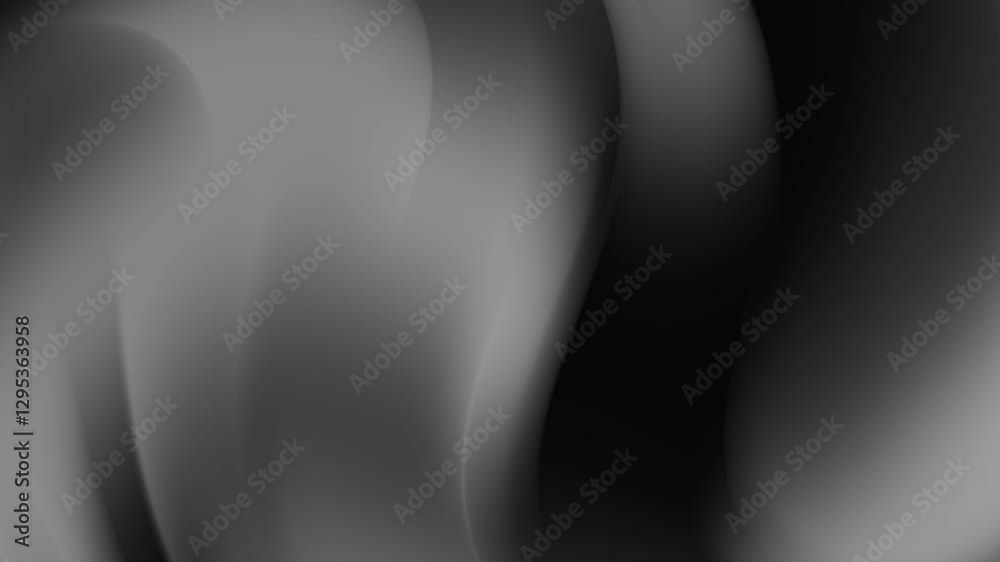 Dark gray textured background with dark gray shadowy curves, suitable for adding depth and interest to graphic designs or presentations. 4k animation