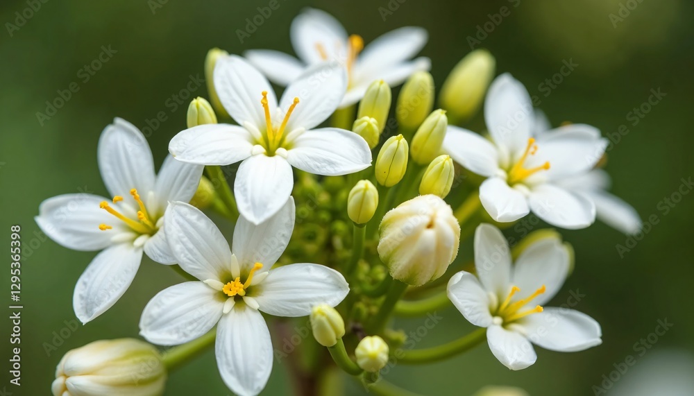 Fototapeta premium white flowers in the garden