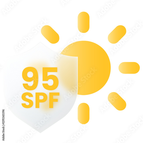 Anti UV Protection SPF Glassmorphism PopUp Jelly Pink Purple UI Icon Sign and Symbol Design Illustrator Png Svg