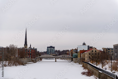 Galt Ontario Canada in winter