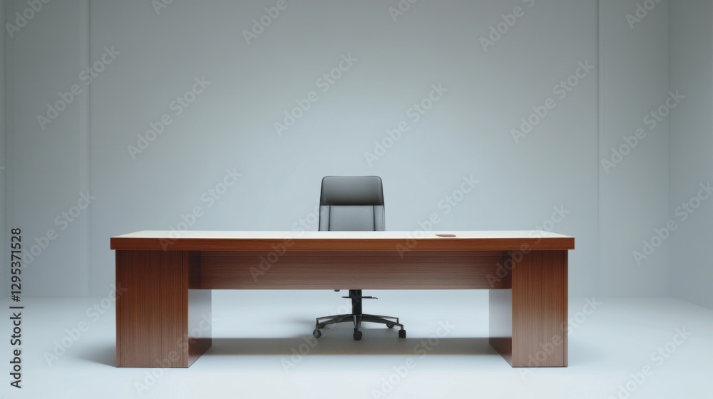 Executive departures with an office desk being cleared after the leader's exit. Featuring transition and organization change Executive departures with an office desk being cleared after the leader's exit. Featuring transition and organization change