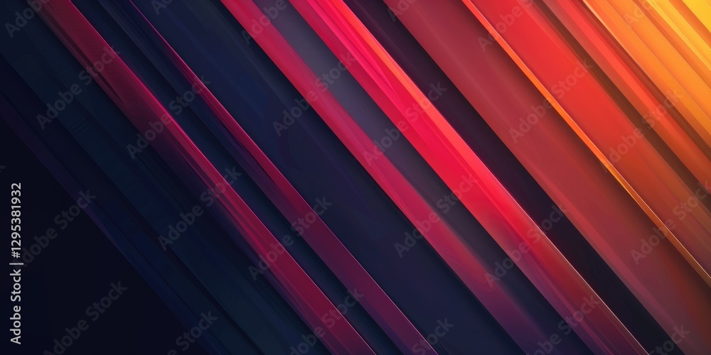 Abstract gradient vertical stripes in red, orange, and purple. Modern digital design of glowing line with vibrant color and dark background. Digital art of colorful line. Modern design. AIG51. Abstract gradient vertical stripes in red, orange, and purple. Modern digital design of glowing line with vibrant color and dark background. Digital art of colorful line. Modern design. AIG51.