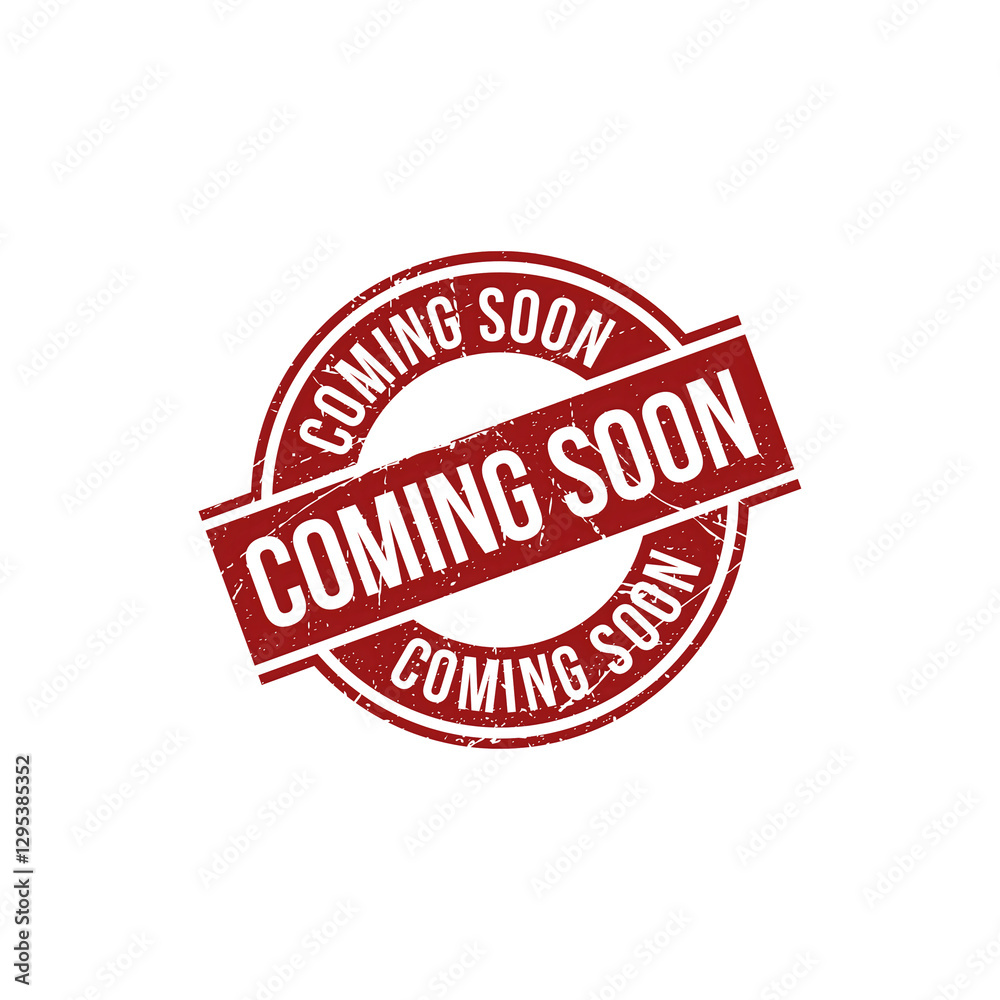 Modern Coming Soon Stamp and Seal Design with Bold Typography and Elegant Style. Modern Coming Soon Stamp and Seal Design with Bold Typography and Elegant Style.