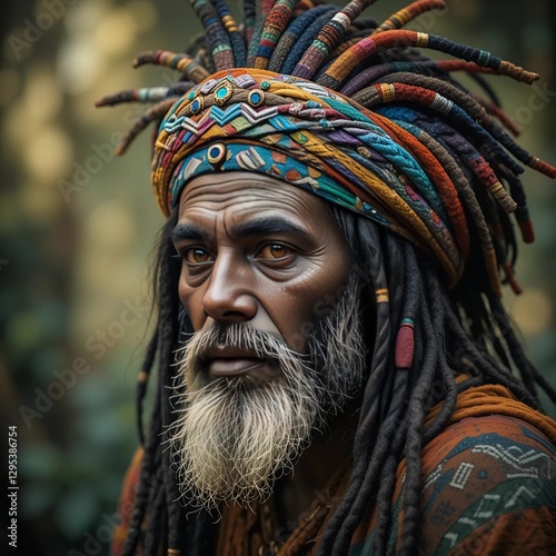 Rastaman with dreads lox