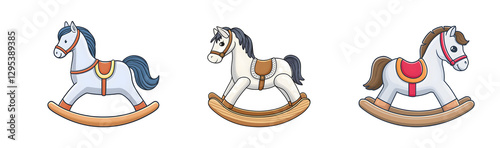 Vintage Rocking Horse Toy