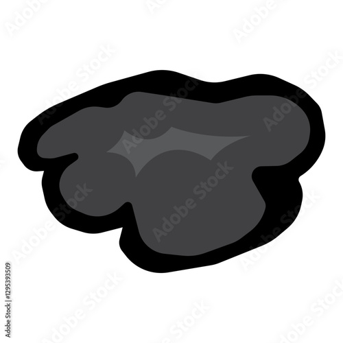 Corpus luteum albicans glyph icon