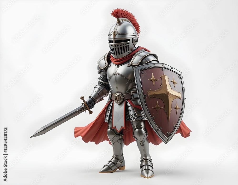 Fototapeta premium A detail isometric 3D style, exaggerated style