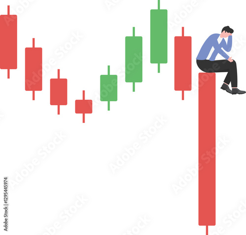 Businessmen have investment problems, causing the company to be in a financial crisis.
