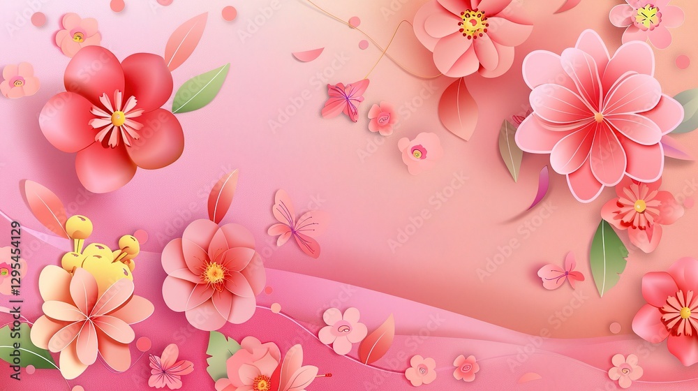 A tenderly designed background for a Mother's Day greeting card is presented. The background is filled with a warm and affectionate atmosphere, using soft and gentle colors like pink, light purple, an A tenderly designed background for a Mother's Day greeting card is presented. The background is filled with a warm and affectionate atmosphere, using soft and gentle colors like pink, light purple, an