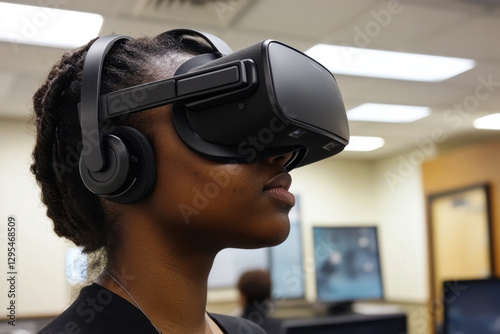 Corporate diversity training with VR empathy simulations photo