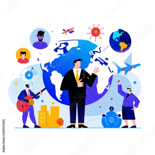 Global Business Leaders Addressing International Issues