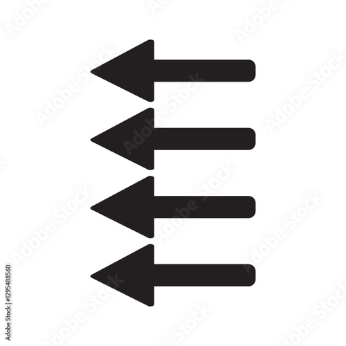 Free Download left arrows icon - GFXLoad