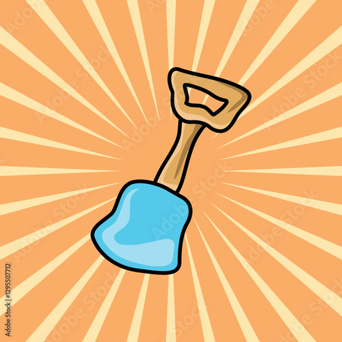 summer icon illustration