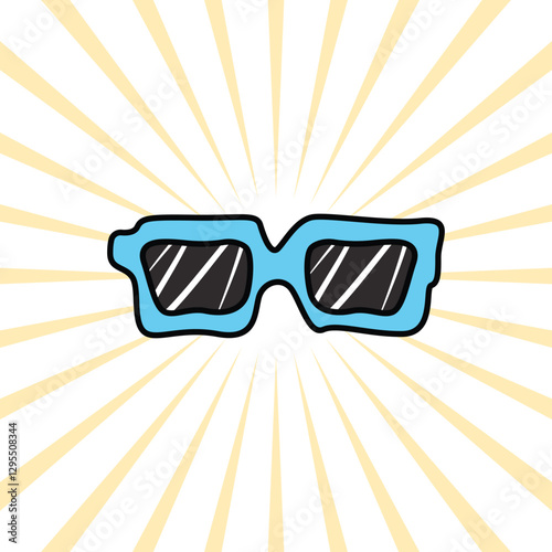 summer icon illustration
