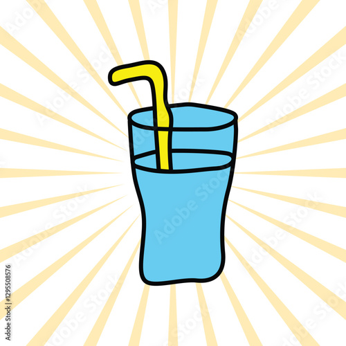 summer icon illustration