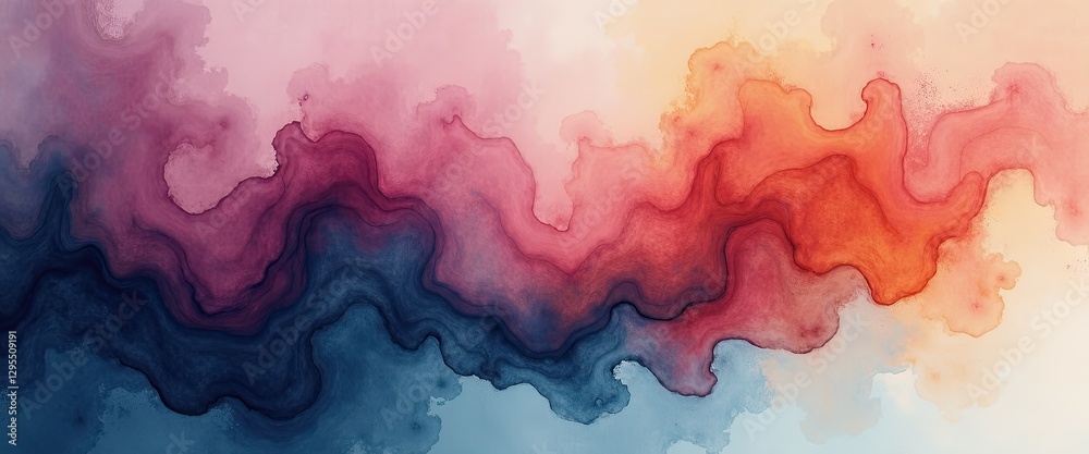 Smoky dark abstract noise texture gradient in watercolor style. Smoky dark abstract noise texture gradient in watercolor style.