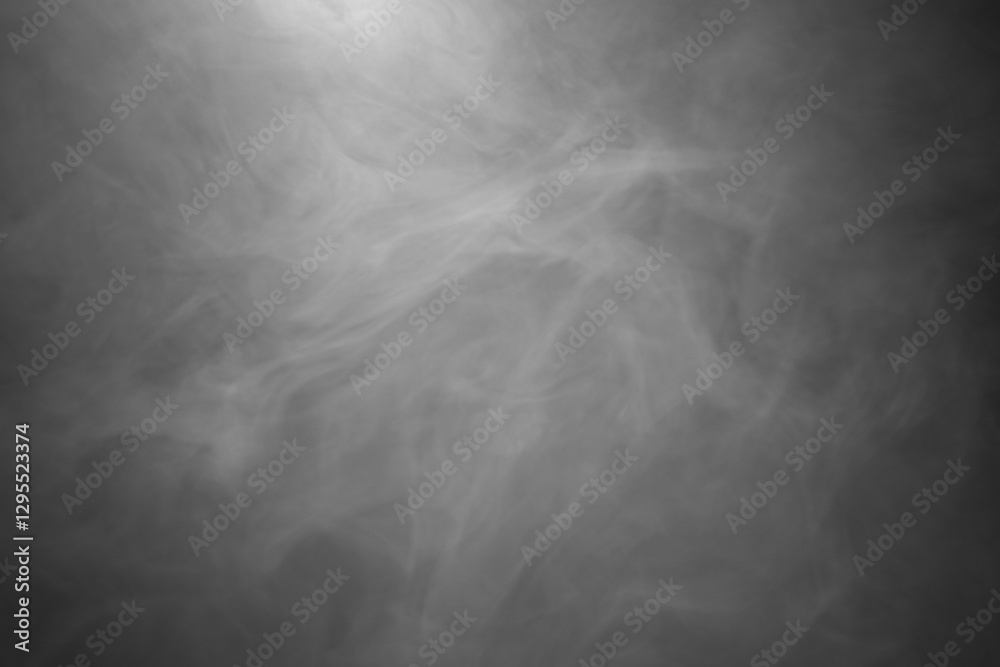 Fototapeta premium black and white background with smoke