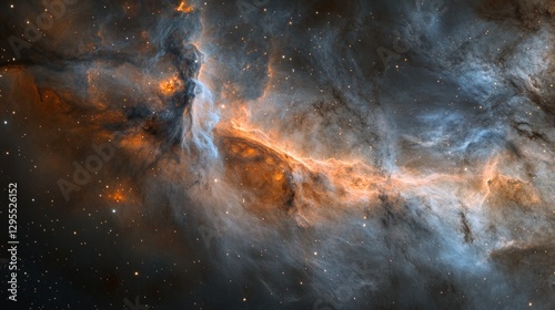 Detailed image shows the intricate cosmic dust and gas nebula