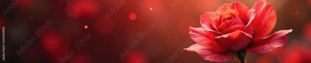 Single Chinese rose leaf changing to red and orange hues, change, chinese rose Single Chinese rose leaf changing to red and orange hues, change, chinese rose
