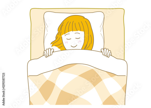 安眠する人