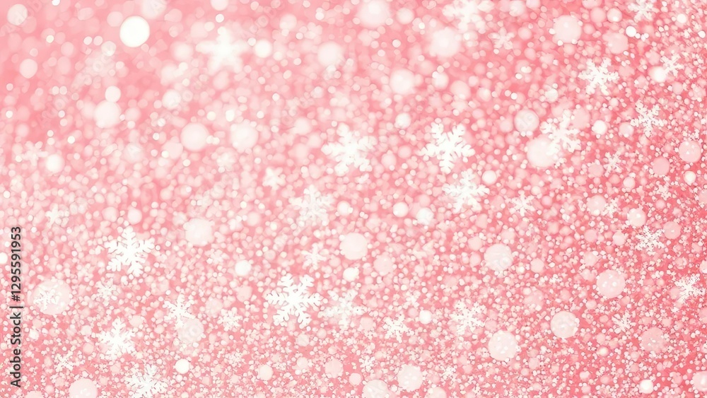 Abstract rose gold glitter with a winter wonderland feel, chilly, winter wonderland, festive Abstract rose gold glitter with a winter wonderland feel, chilly, winter wonderland, festive