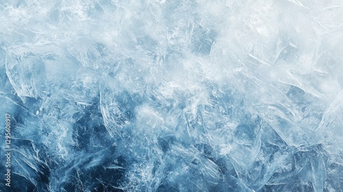 Wallpaper Mural Frozen Ice Abstract Texture Torontodigital.ca