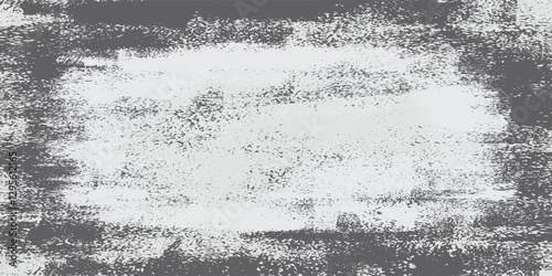 Black grainy texture isolated on white background. Dust overlay. Dark noise granules. Digitally generated image. Vector design elements. Illustration, Eps 10.