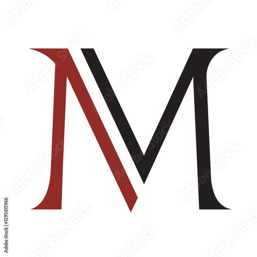 Initial M or AM vector logo design for luxury and startup. 標誌設計, ロゴデザイン, Diseño de logotipo