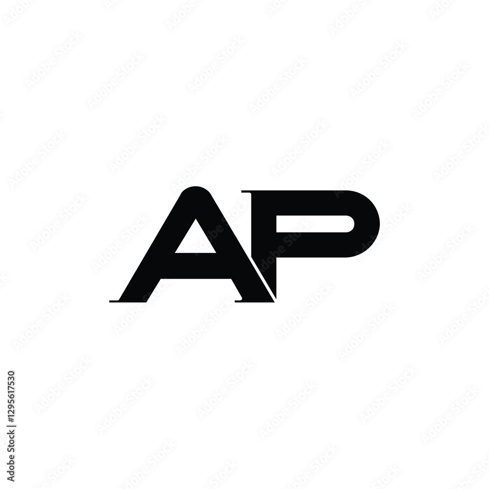 AP monogram logo design letter text name symbol monochrome logotype alphabet character simple logo AP monogram logo design letter text name symbol monochrome logotype alphabet character simple logo