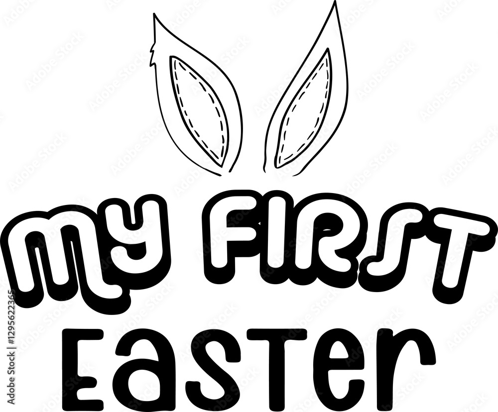 Obraz premium happy easter day