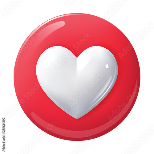 Heart 3D vector