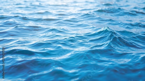 Calm Ocean Waves with Gentle Ripples