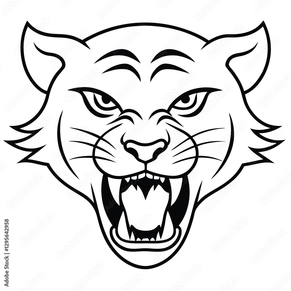 Obraz premium Animal Head Collection Logo