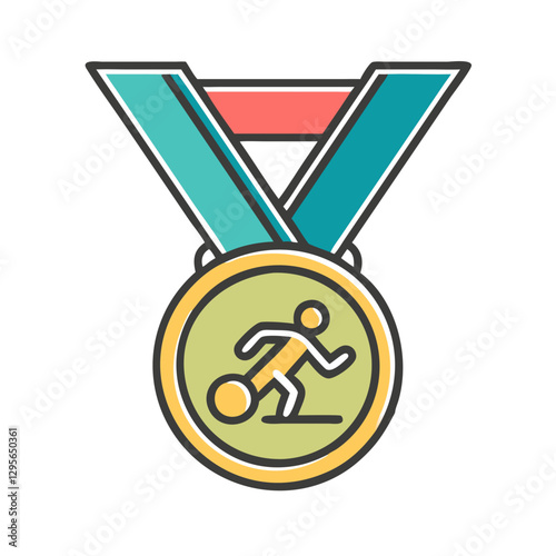 Triathlon Medal symbolizing achievement in sports