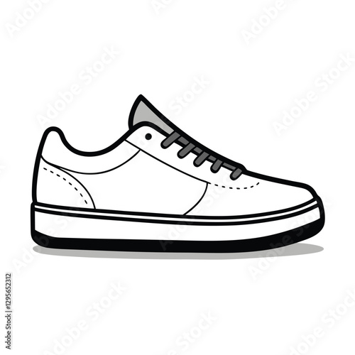 beautiful shoe vector 