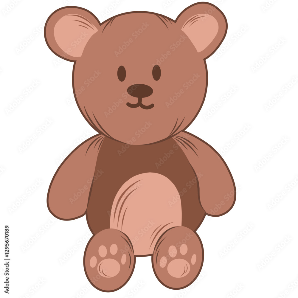Obraz premium teddy bear cartoon