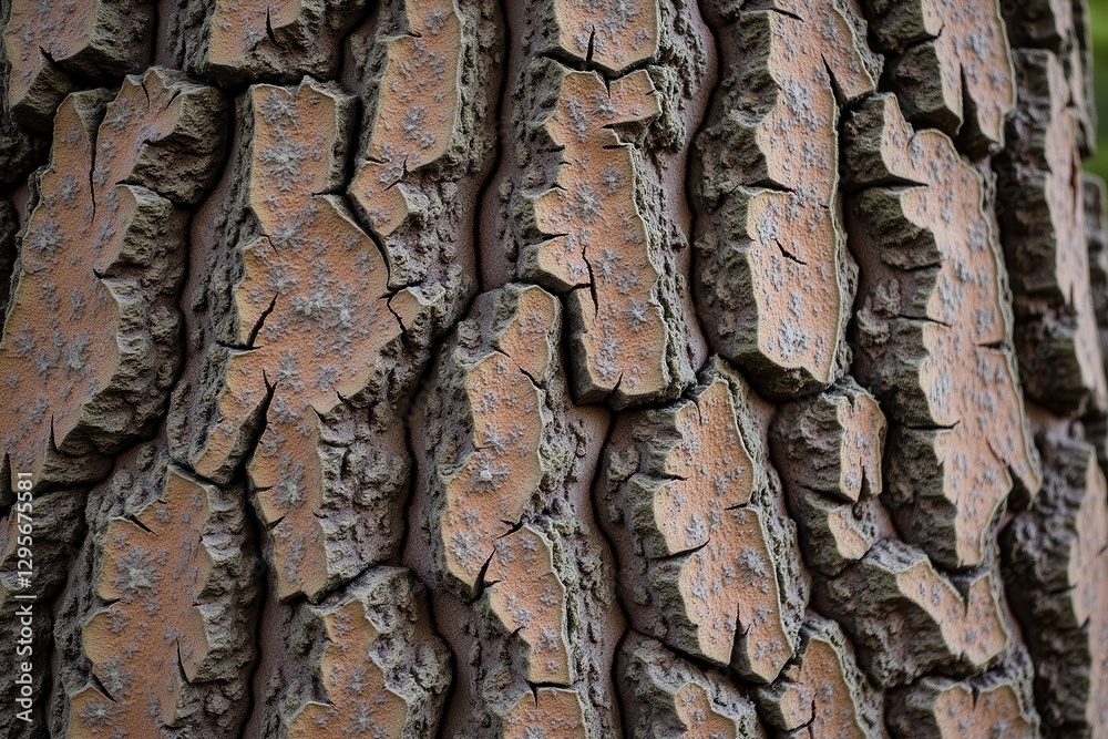 Close-Up of Bark with Rough Texture and Natural Background Close-Up of Bark with Rough Texture and Natural Background