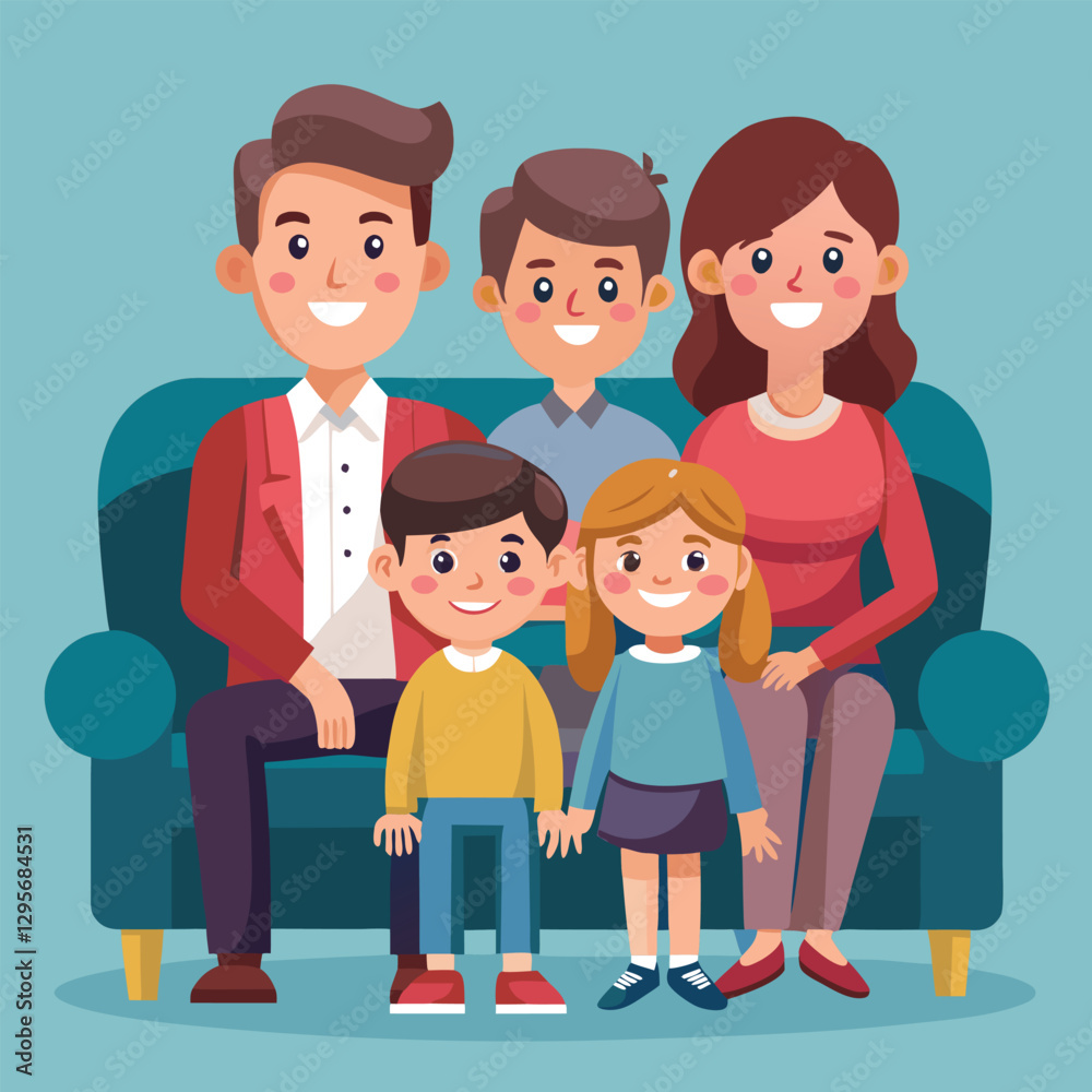 happy family vector happy family vector