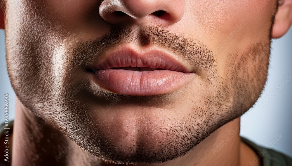 Intimate Details of Whispering Lips in Fine Texture Intimate Details of Whispering Lips in Fine Texture