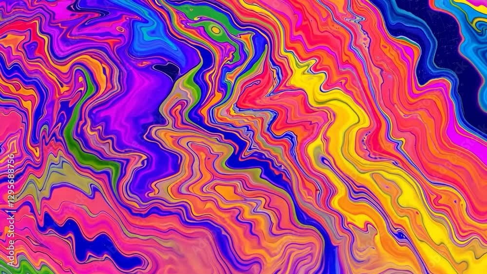 Vibrant Psychedelic Abstract Art: A Kaleidoscope of Swirling Colors Vibrant Psychedelic Abstract Art: A Kaleidoscope of Swirling Colors