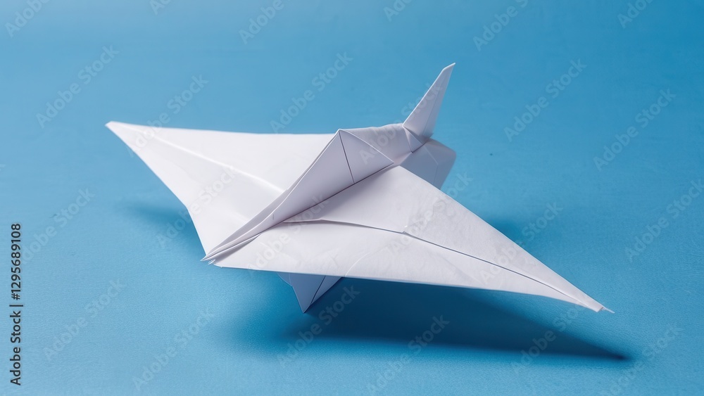 an elegant paper airplane design captures the essence of creativity and simplicity an elegant paper airplane design captures the essence of creativity and simplicity