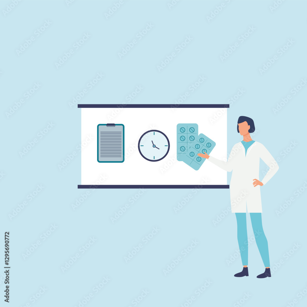 Doctor's medication hours. Timely pill intake . The therapist reminds the patient to take the pills during. Medical services Doctor's medication hours. Timely pill intake . The therapist reminds the patient to take the pills during. Medical services