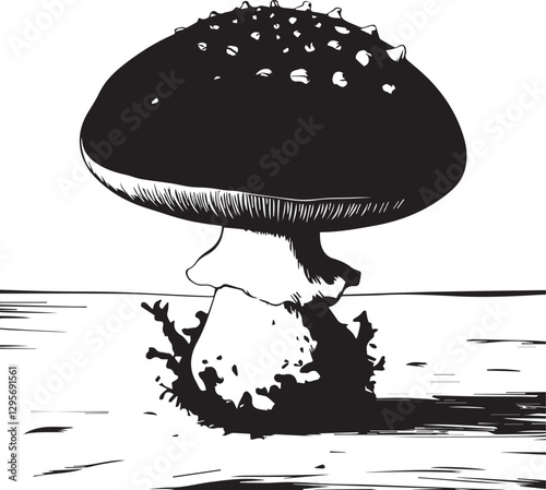 mushroom in the forest