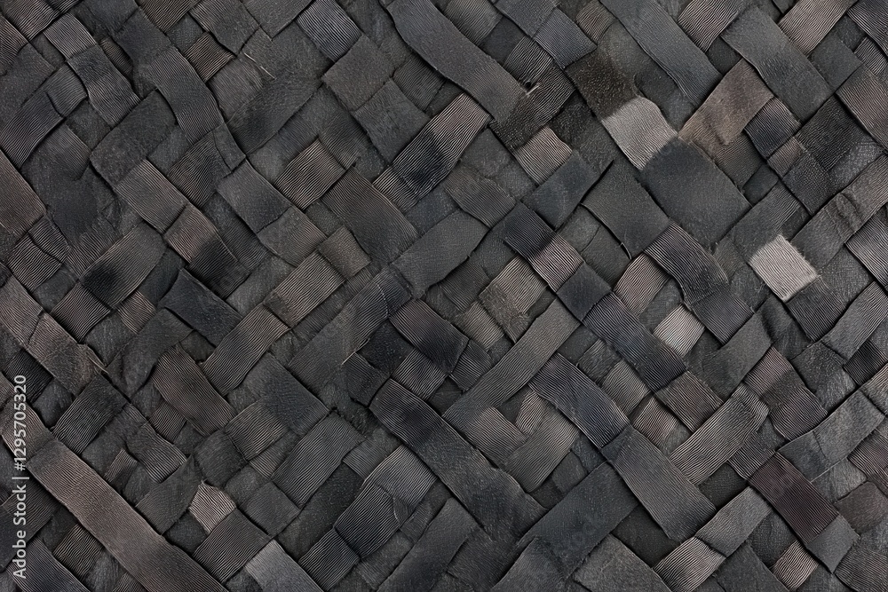 Dark woven texture background, design detail Dark woven texture background, design detail