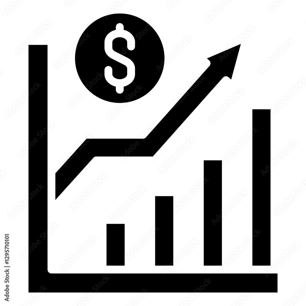 Business Growth Icon Element For Design Business Growth Icon Element For Design