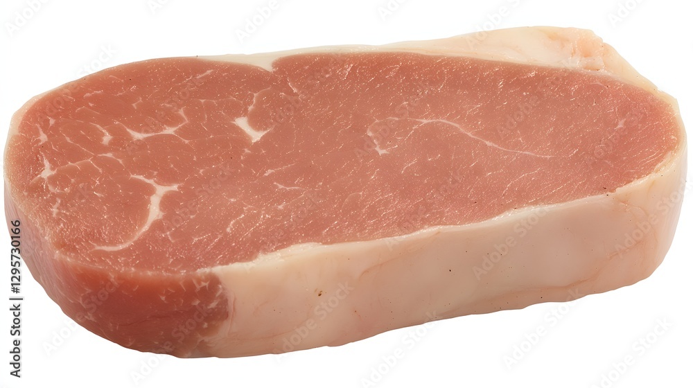 Fresh Raw Beef Steak Slice on White Background Ready for Cooking and Culinary Preparation Fresh Raw Beef Steak Slice on White Background Ready for Cooking and Culinary Preparation