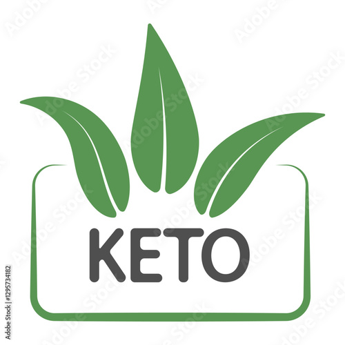 Green Leaf Keto Logo Health...