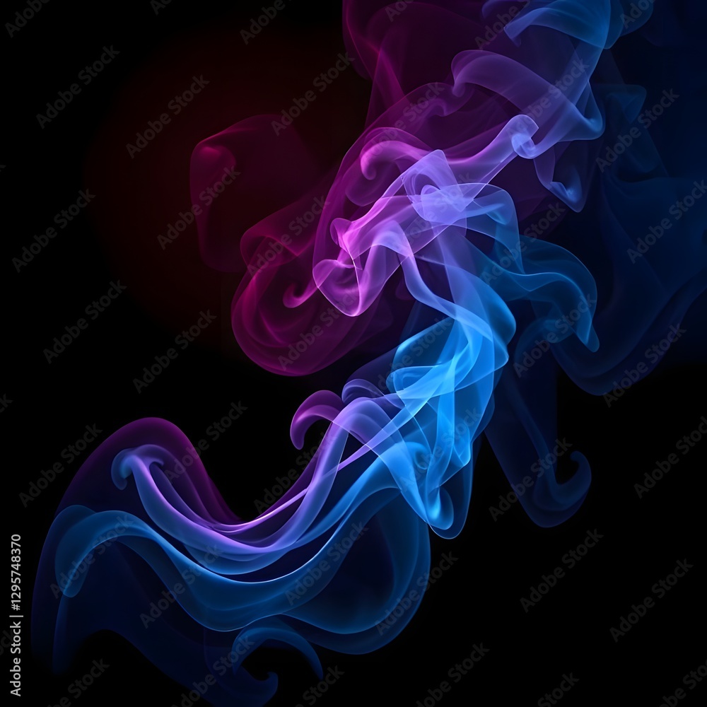 Obraz premium beautiful smoke