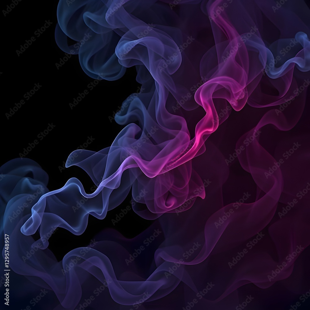 Obraz premium beautiful smoke